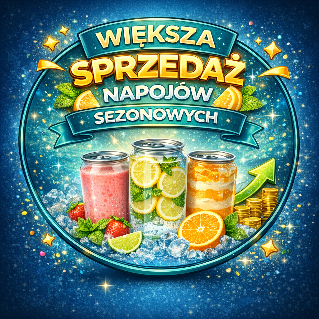 Większa sprzedaż napojów sezonowych